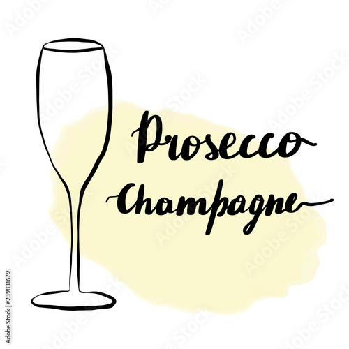 Type of wine glass and