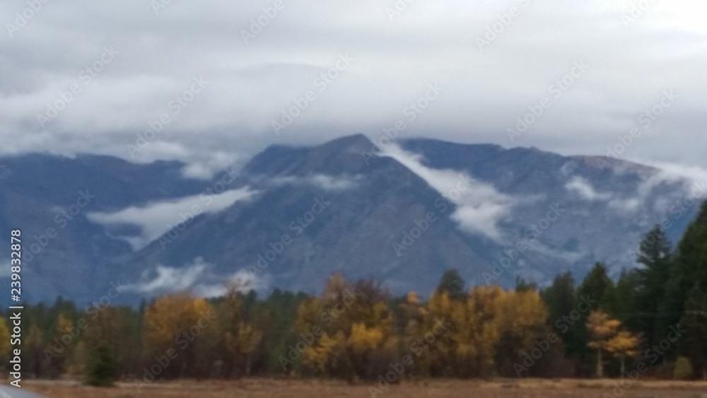 Mountain in Wyoming 
