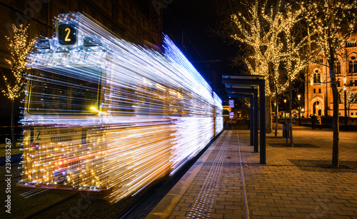 Budapest Christmas Tram