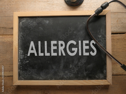 Medical and Health Care Concept, Allergies