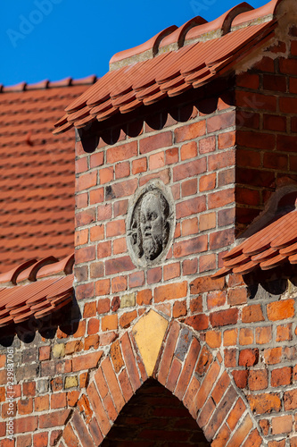 Brandenburg, Denkmal, Schloss Liebenberg Details Architektur, Baustil photo