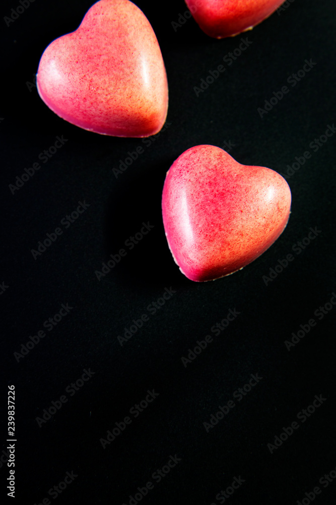 Heart shaped chocolate Heart shaped chocolate