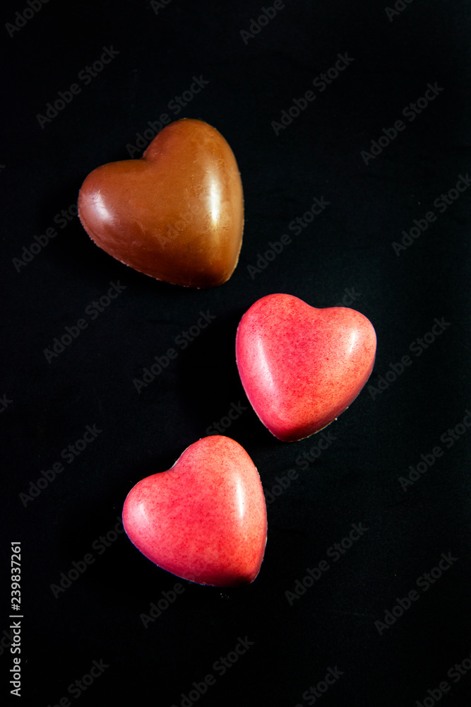Heart shaped chocolate Heart shaped chocolate
