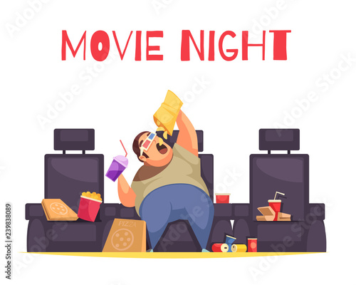 Movie Night Concept