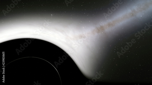 Black hole, space distortion, anomaly, high mass, this image elements furnished by NASA.