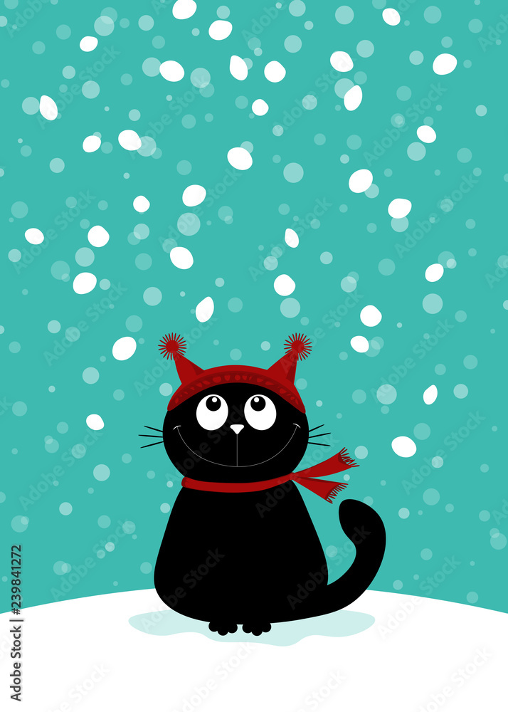 Christmas illustration , postcard. Christmas illustration , postcard.