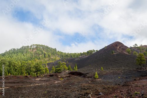 Volcanic landscape of Teide national park photo