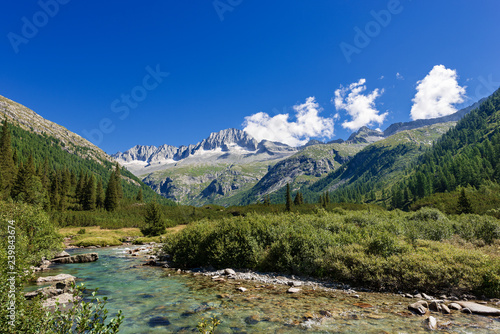 Peak of Care Alto - National Park of Adamello Brenta Italy