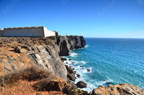 cliffs in the ocean