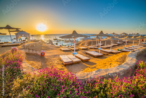 Sunrise in Sharm el Sheikh, Egypt photo
