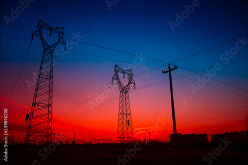 Electric power tower
