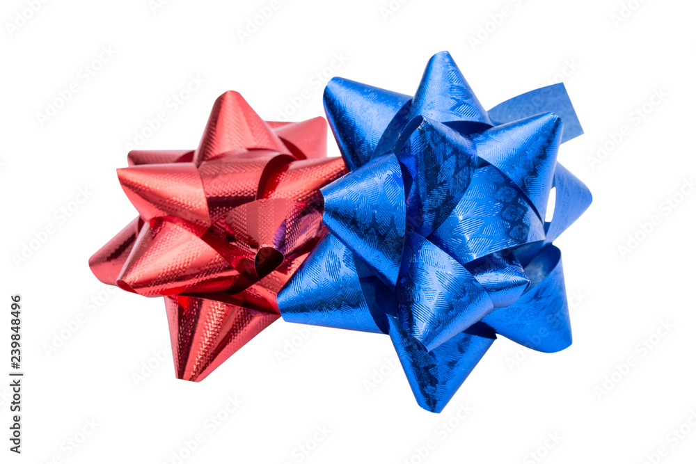 bow isolated on white background - Clipping paths bow isolated on white background - Clipping paths