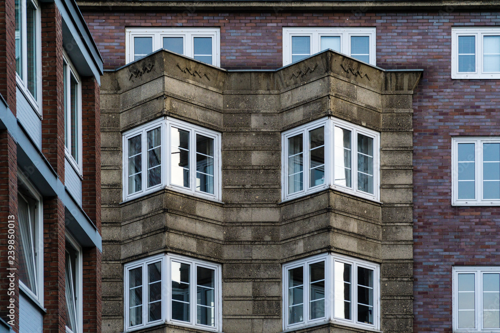 Windows on building