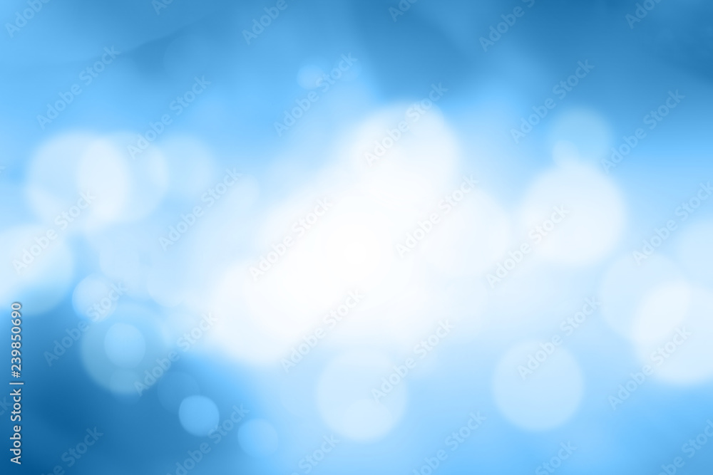Blue gradient blurred bokeh abstract background Blue gradient blurred bokeh abstract background