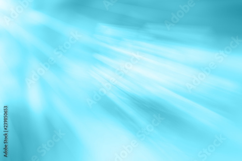 Blue Blurred with bokeh  abstract background