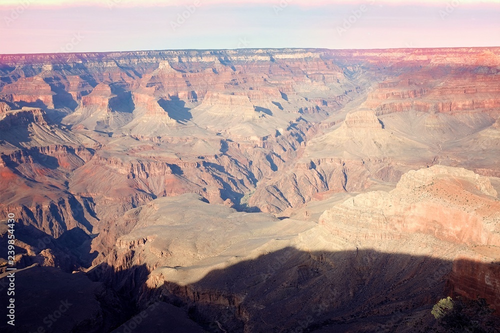 A Sun-Soaked photo of the Grand Canyon