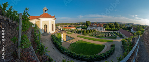 Panorama Schloss Wackerbarth photo