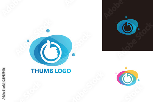 Thumb Logo Template Design Vector, Emblem, Design Concept, Creative Symbol, Icon