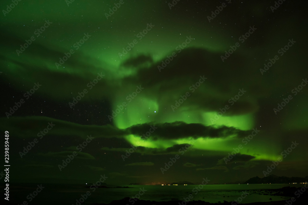 Polar light at the Lofoten - Norway