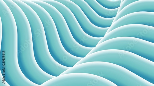 Stylized wavy Illustration. Abstract background, vector pattern.
