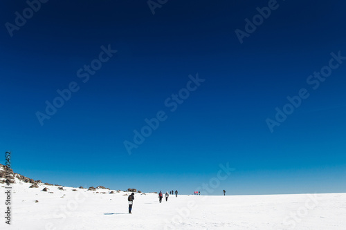 Attempt to conquer the top of the mountain "Konzhak"