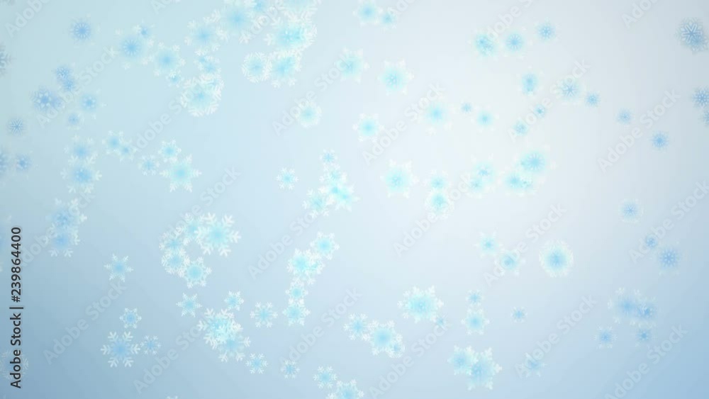 Snowfall Background Animation Loop