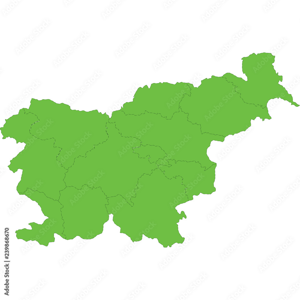 mappa slovenia