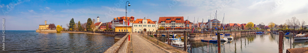 Hafen Langenargen Schloss Panorama Hafen Langenargen Schloss Panorama