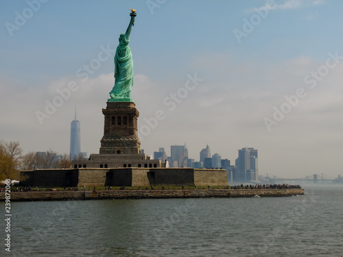 Statue of Liberty from Boat , New York City  © Florian