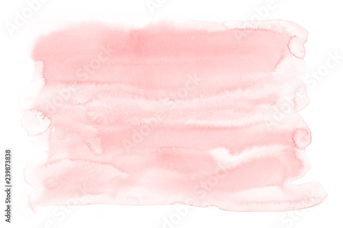 Pink abstract watercolor texture background