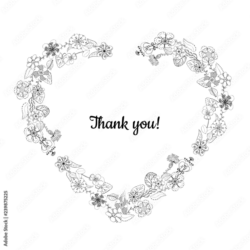 heart shaped wreath made of flowers isolated on white heart shaped wreath made of flowers isolated on white