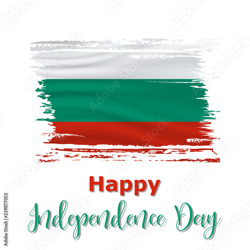 Bulgaria Independence Day background