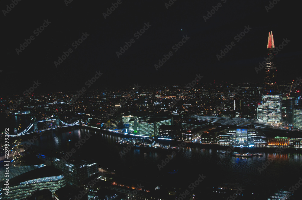 Fototapeta premium Londra dall'alto