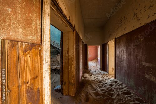 Kolmanskop ghost town, Luderitz Namibia © forcdan
