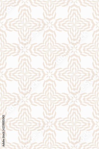 Modern Geometric Pattern with hand-drawing ornament. Vector super illustration.