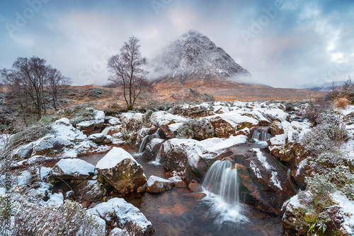 Waterfalls at Buachaille Etive