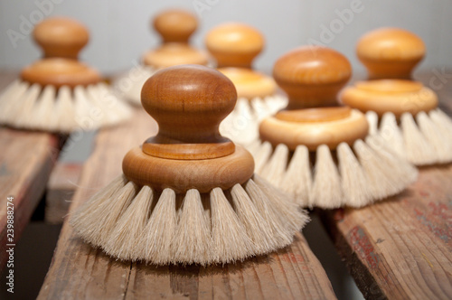 oldtime dishbrushes photo