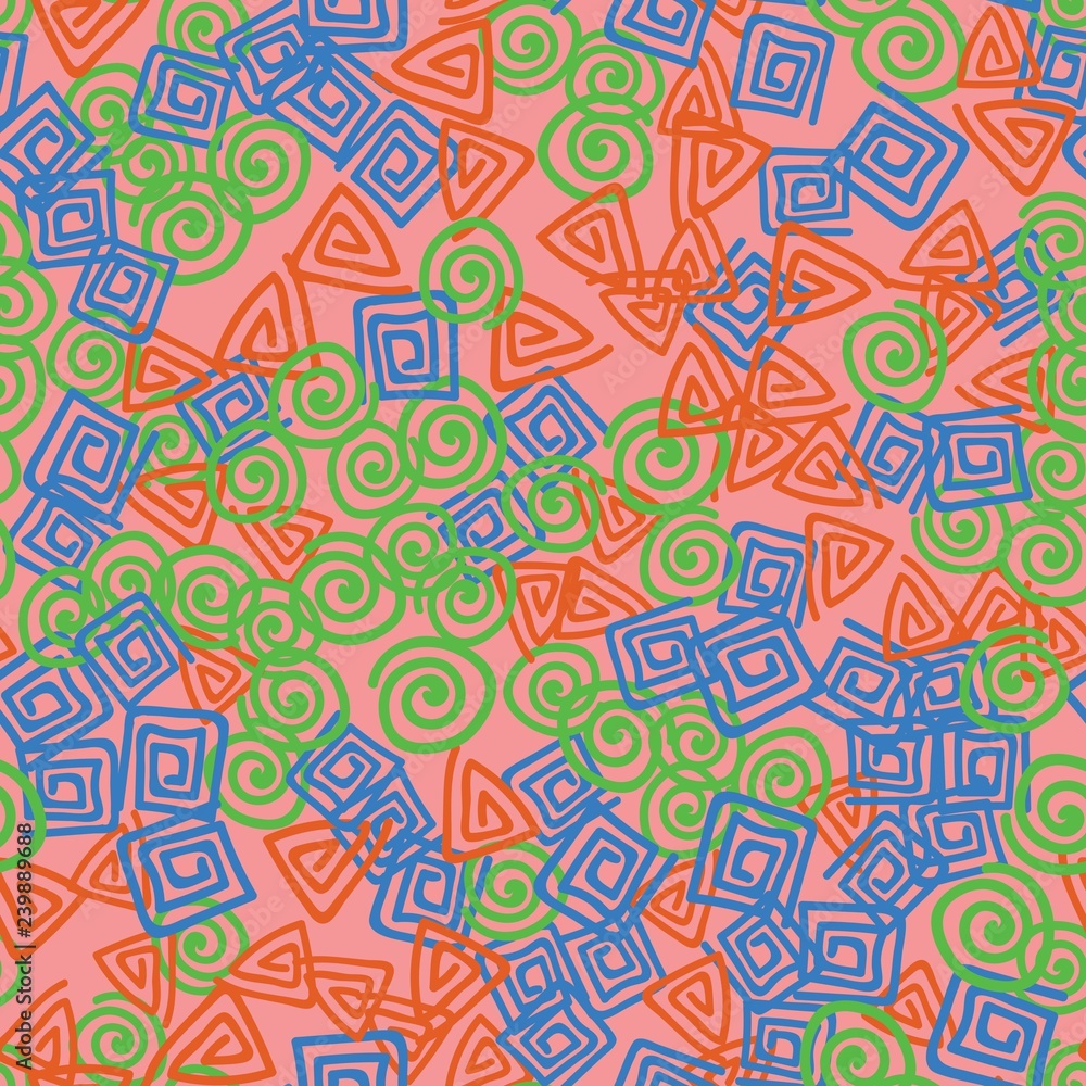 Color abstract seamless pattern background Color abstract seamless pattern background