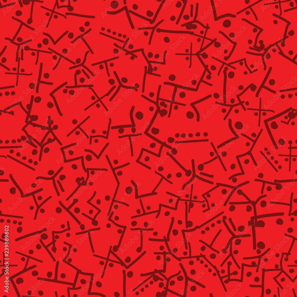 Red abstract seamless pattern background Red abstract seamless pattern background