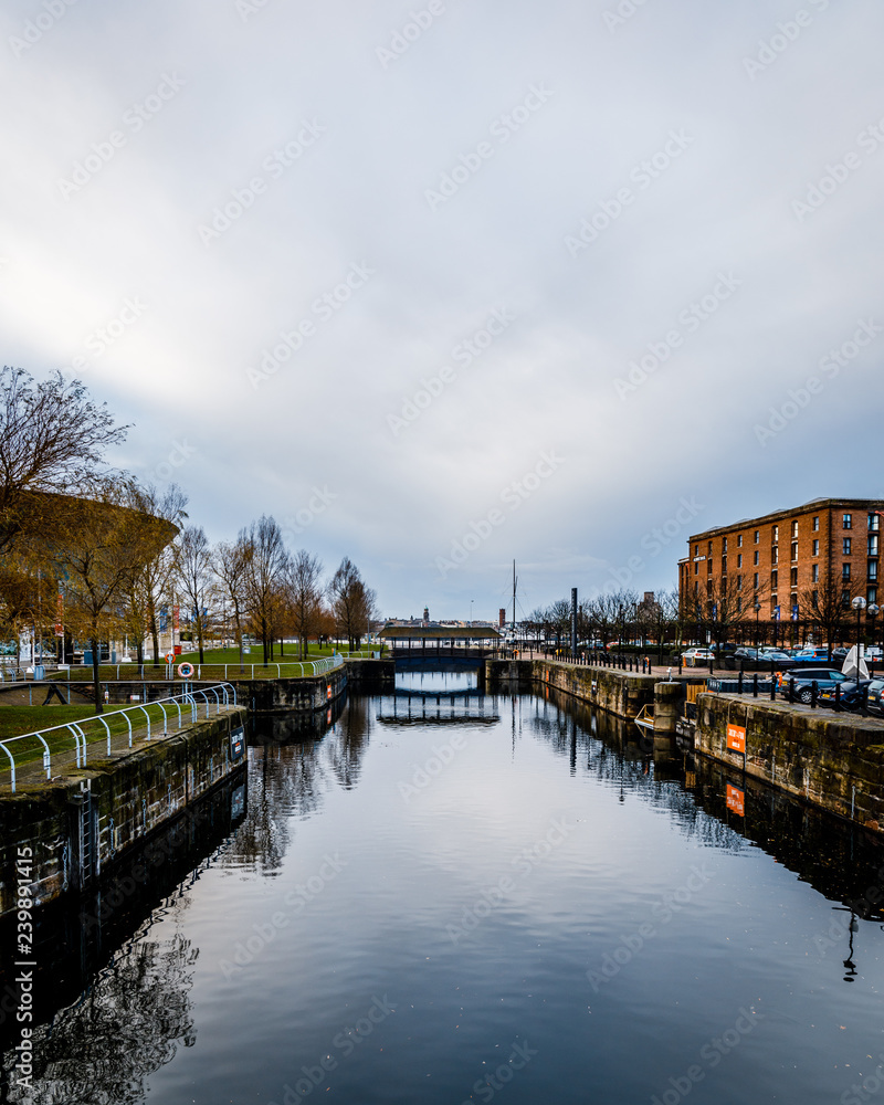 Dukes Dock in Liverpool, United Kingdom