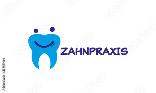 Zahnpraxis Logo , Zahnarzt Logo 