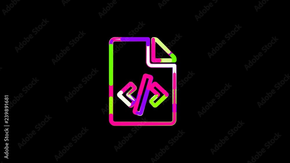 Circles gather in symbol file code. After it crumbles in a line and moves to the camera. Alpha channel black Circles gather in symbol file code. After it crumbles in a line and moves to the camera. Alpha channel black