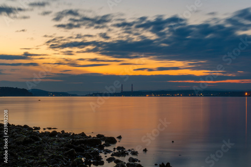 Wallpaper Mural Magnificent sea sunset near Varna city. Torontodigital.ca