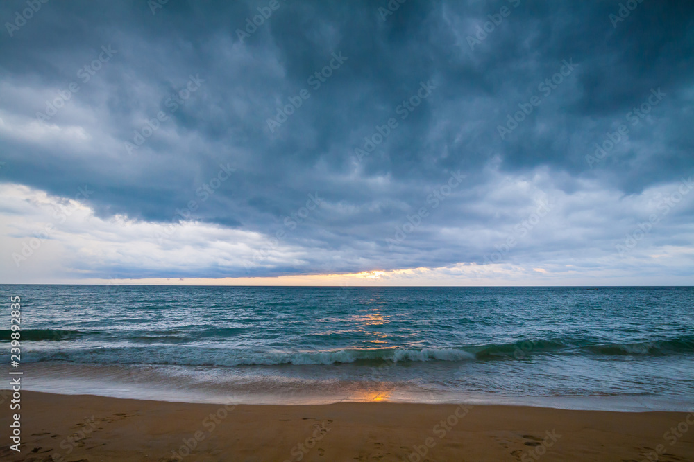 Thailand. Sea background, sunset Thailand. Sea background, sunset