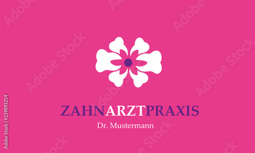 Zahnpraxis Logo , Zahnarzt Logo