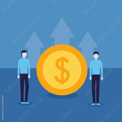 businessman success money