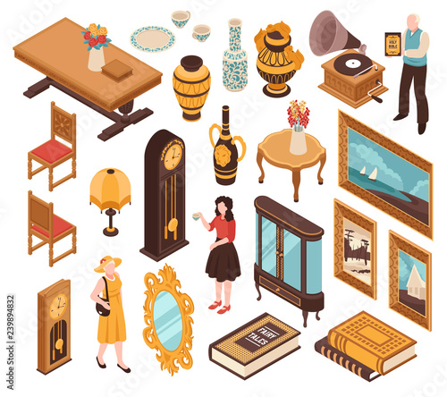 Antiquarian Isometric Set