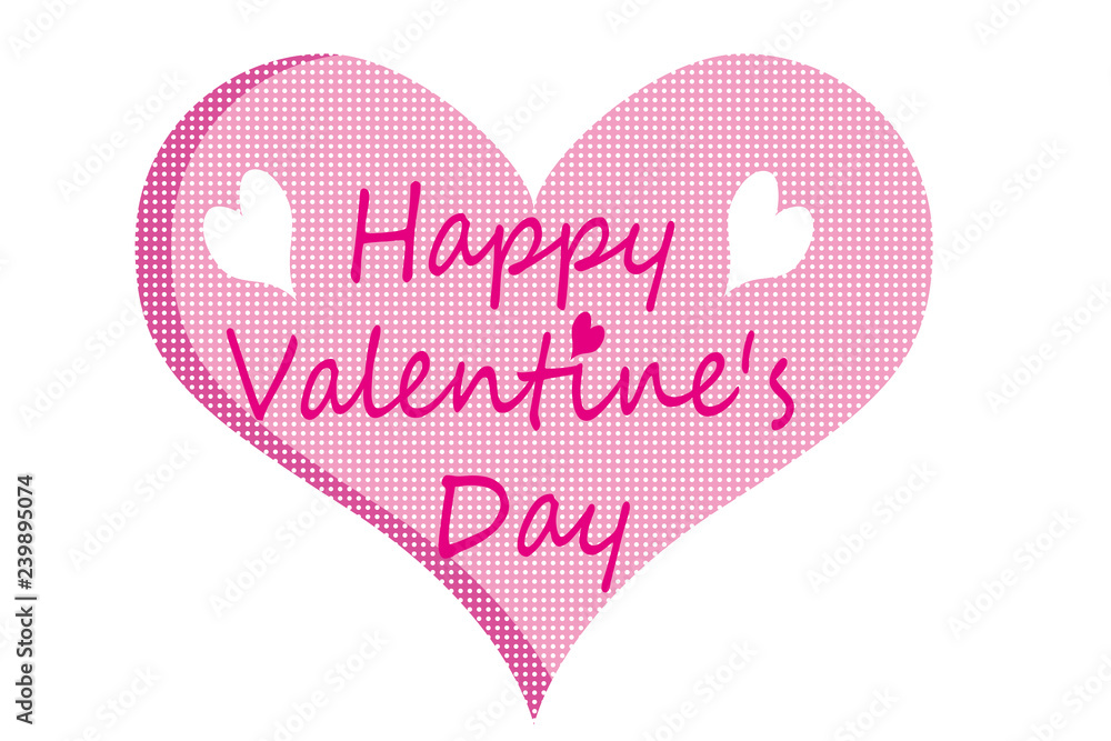 バレンタインデーロゴマーク ロゴタイプ筆記体 Happy Valentine S Day Stock ベクター Adobe Stock