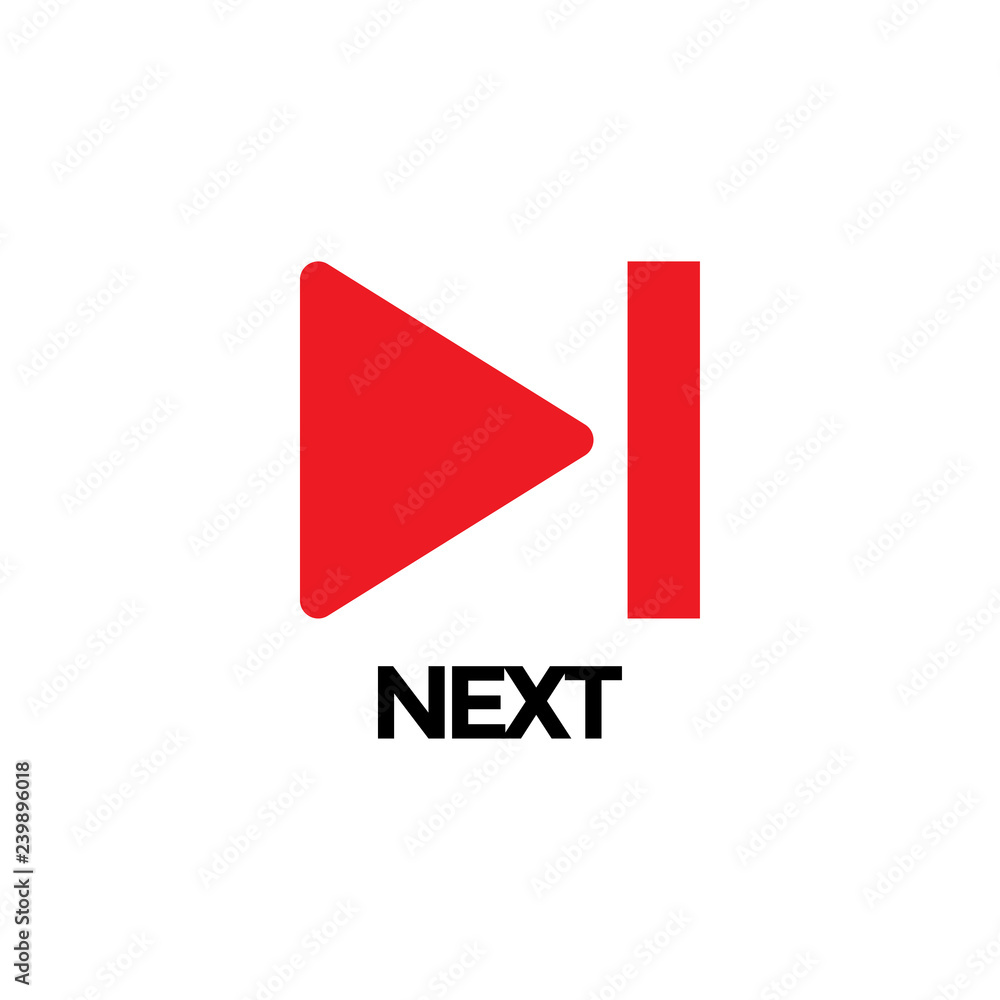 Next video graphic icon design template Next video graphic icon design template