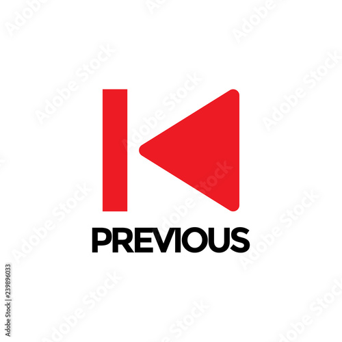 Previous video graphic icon design template Free Download Previous video graphic icon design template - GFXLoad